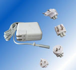 Белый angled CE переходники силы компьтер-книжки/GS, AC поставкы 110V воздушной мощи Яблока Macbook