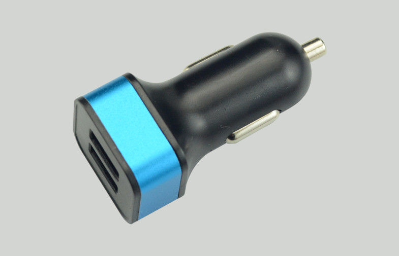 Портативный цветастый переходника автомобиля USB кольца металла для Iphone/SamSung
